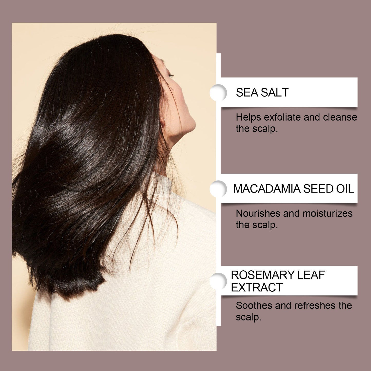 Exfoliante para el cuero cabelludo con aceite de Hoegoa Batana: cuidado clarificante y de limpieza profunda (100 g)