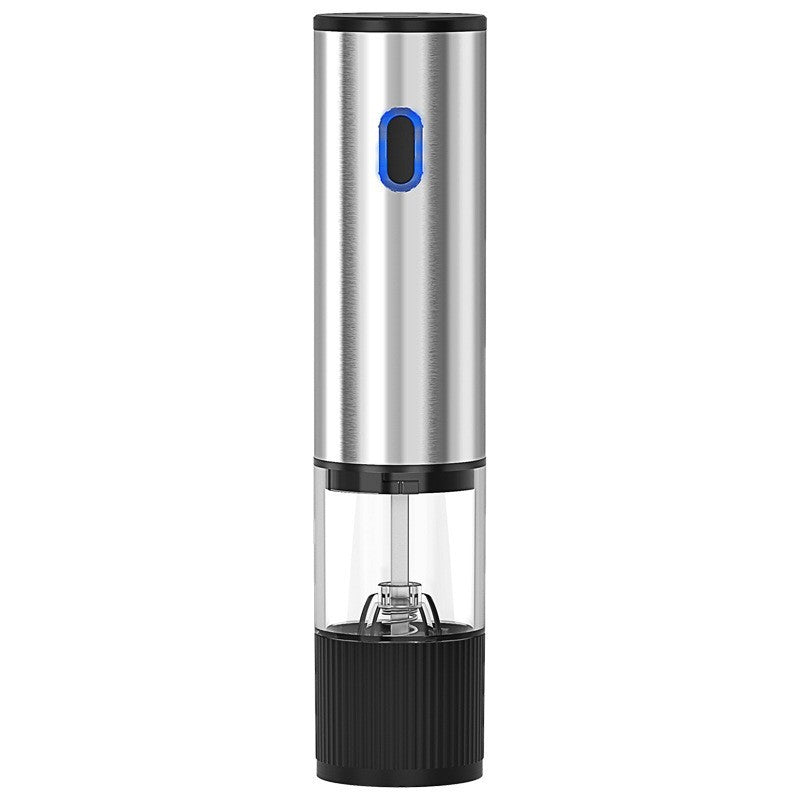Electric Pepper Grinder – Rechargeable Stainless Steel Salt & Spice Mill with Adjustable Coarseness