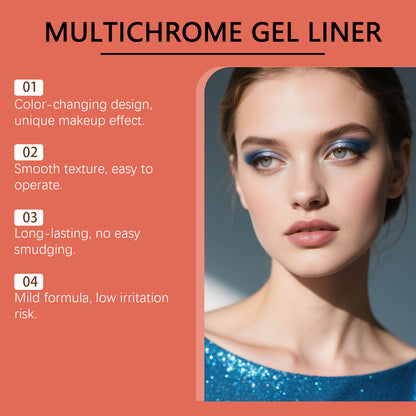 Zephoco Supernova Gel Eyeliner Multichrome – Stylo eyeliner à couleur changeante