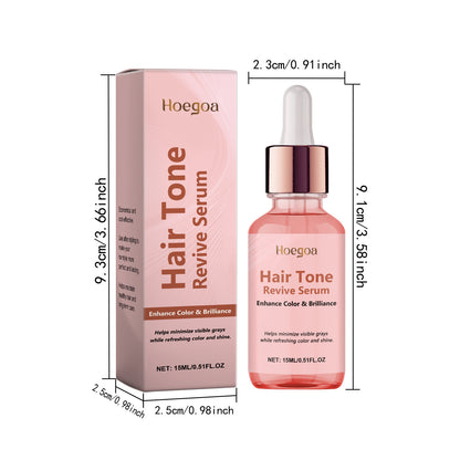 Suero revitalizante del tono capilar Hoegoa: realza el color y el brillo (15 ml)