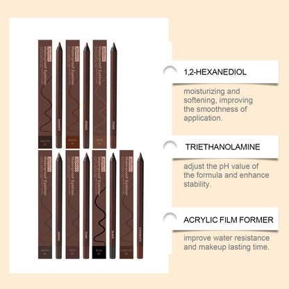 Zeyloco Waterproof Eyeliner Pencil – Smooth, Precise & Long-Lasting