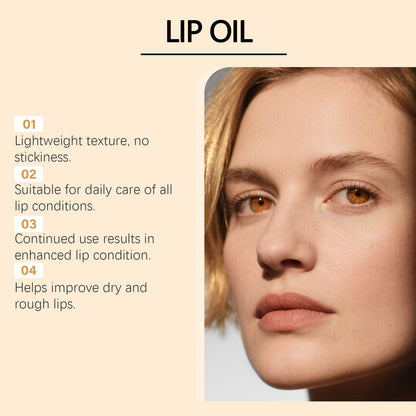 Zephoco Long-Lasting Hydrating Lip Oil – Nourishing & Soft Finish