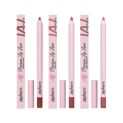 Zephoco Precision Lip Liner – Slim Pencil for Defined & Natural Lip Looks
