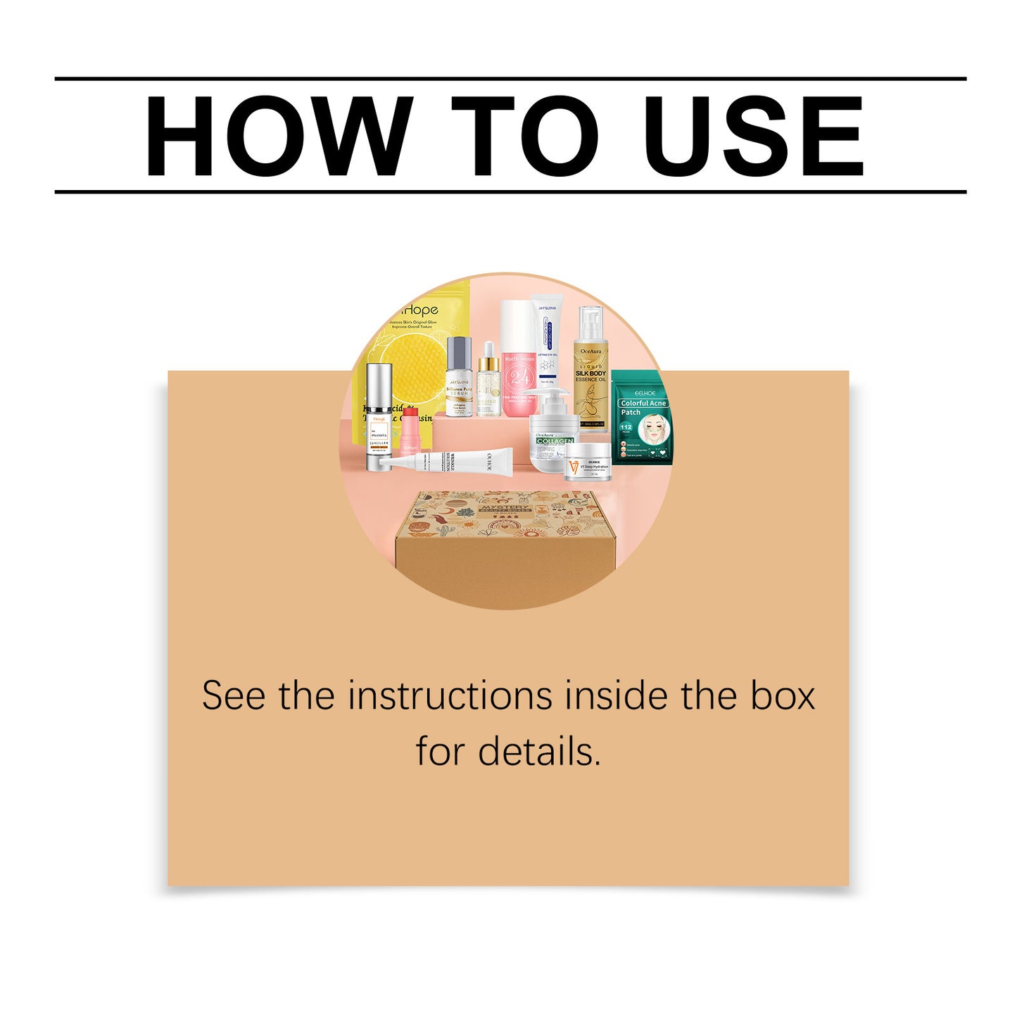 Skincare & Makeup Mystery Blind Box – Assorted Beauty Essentials Gift Set