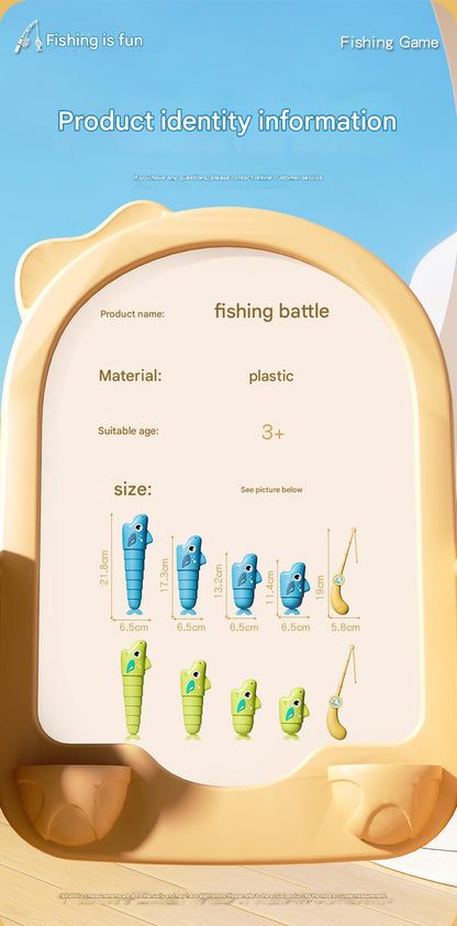 Fishing Adventure Tabletop Game – Extendable Fishing Toy for Kids & Family Interactive Play