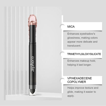 Zeylkoo Eyeshadow Stick – Smooth, Waterproof & Easy-Blend Eye Color Pen