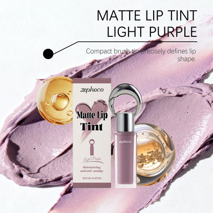 Zephoco Matte Lip Tint – Lightweight Long-Lasting Color (Multi Shades)