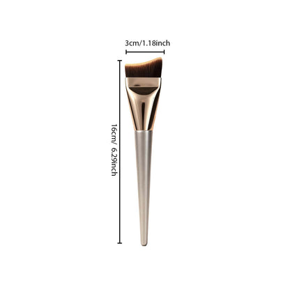 Professional Angled Face Makeup Brush – Foundation & Contour Blending Tool