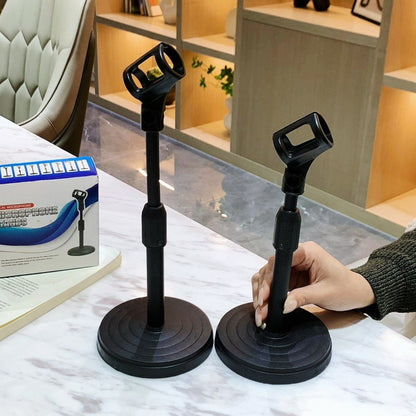 Support de microphone de table réglable – Support de micro flexible pour le streaming, le podcast et le chant