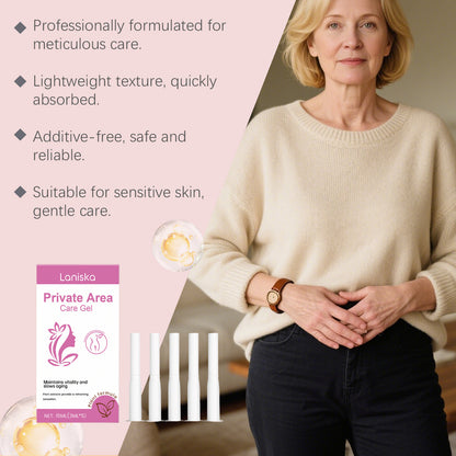 Laniska Private Area Care Gel for Women – Gentle Moisturizing Intimate Care • Daily Comfort Support (15ml)