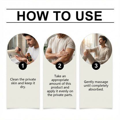 Fluvaris Male Massage Oil – Lightweight Hydrating Body Oil for Daily Care (30ml)