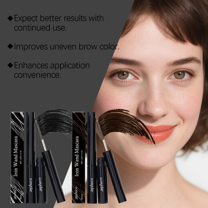 Iron Wand Mascara – Lightweight Long-Lasting Curl & Smudge-Proof Lash Formula