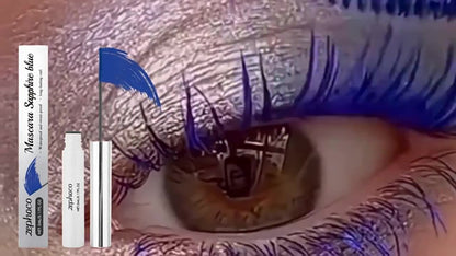 Máscara de pestañas Zephoco: fórmula resistente al agua, suave y sin grumos