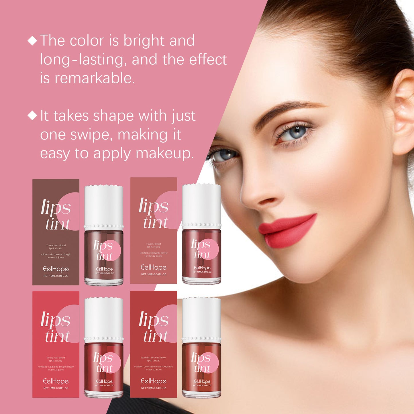 CellHope Lip Tint – Smooth, Bright & Long-Lasting Color (10ml)