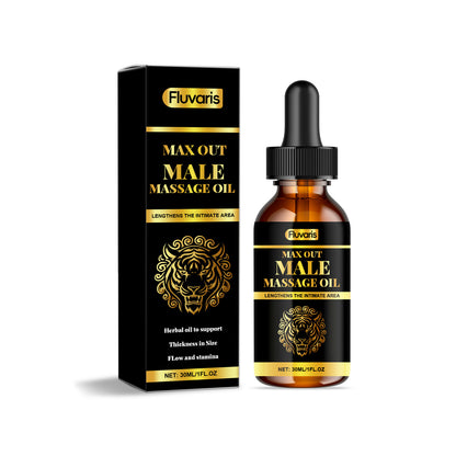 Fluvaris Male Massage Oil – Lightweight Hydrating Body Oil for Daily Care (30ml)