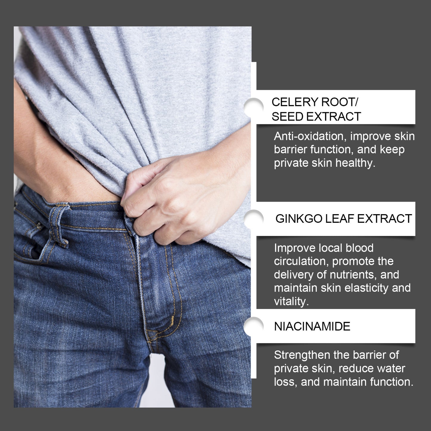 North Moon Antler Max Gel – Lightweight Hydrating Body Care Gel for Daily Massage (50g)