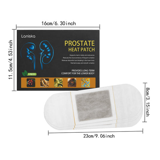 Fluvaris Men’s Warming Body Patch – Lightweight Comfort Heat Patch for Daily Care (3 Patches)