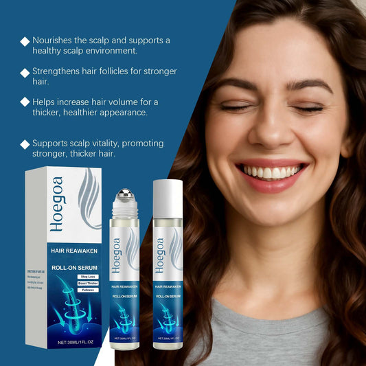 Hoegoa Hair Care Roll-On Serum – Scalp Vitality & Volume Support 30ml