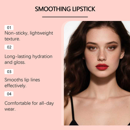 Zephoco Smoothing Lipstick – Glossy Finish & Comfortable Wear