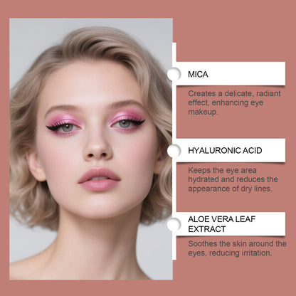 Sombra de ojos líquida Zephoco: secado rápido, suave y resistente a las manchas (varios tonos)