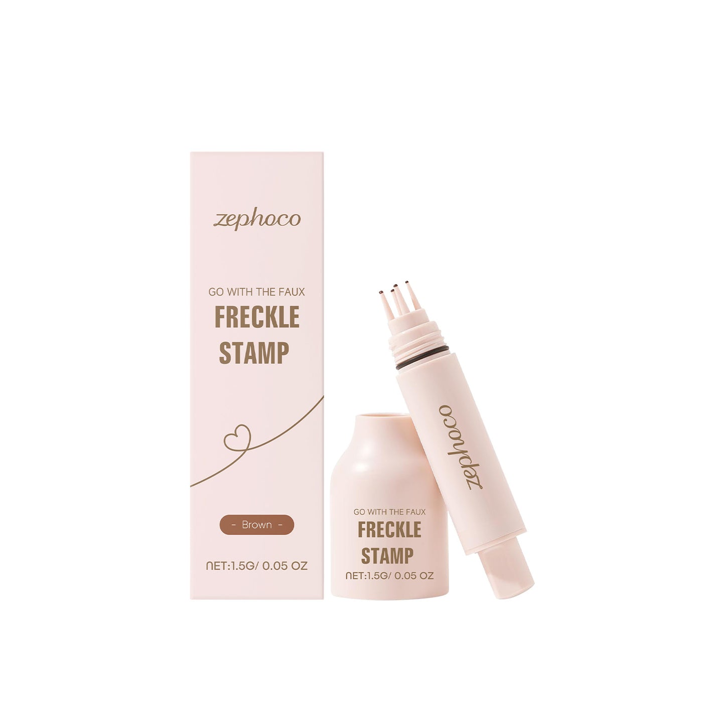 Zephoco Faux Freckle Stamp Pen – Natural-Looking Makeup Effect & Easy Control