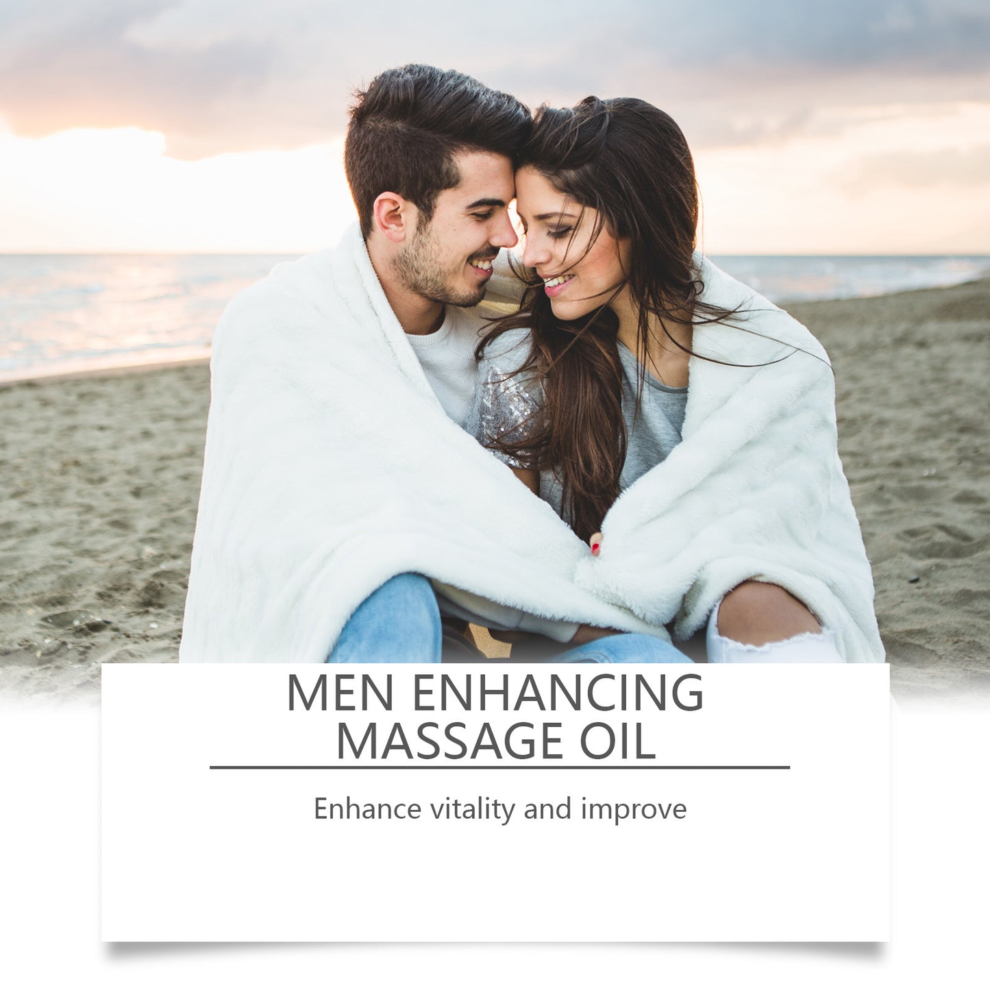 North Moon Majestic Men’s Massage Oil – Lightweight Hydrating Body Care Oil (10ml)