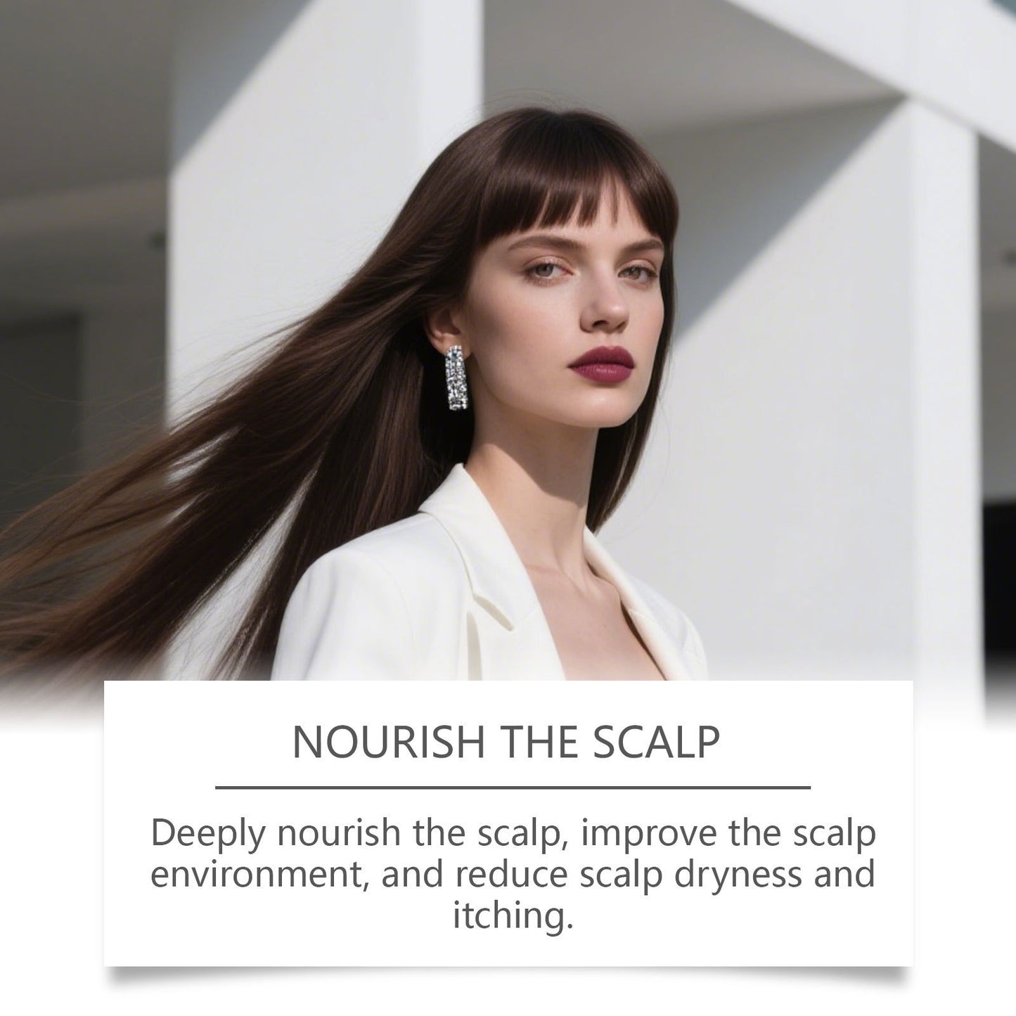 Hoegoa Hair Care Serum Roll-On – Hidratación profunda y nutrición del cuero cabelludo (30 ml)