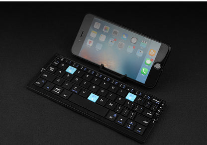 BOW Foldable Bluetooth Keyboard – Portable Keyboard for Tablets & Smartphones
