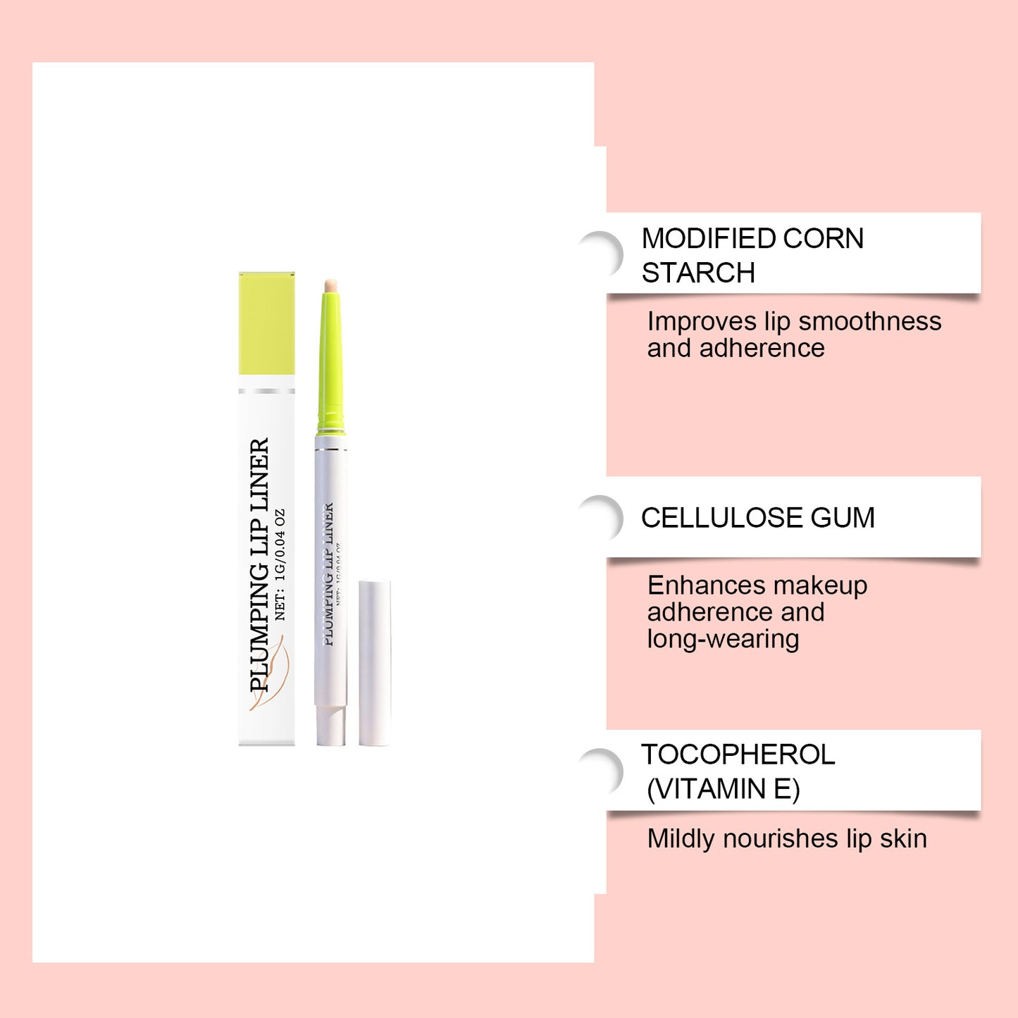 Plumping Lip Liner – Smooth Definition Long-Wear Finish