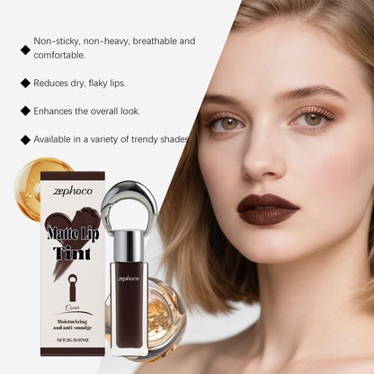 Zephoco Matte Lip Tint – Lightweight Long-Lasting Color (Multi Shades)