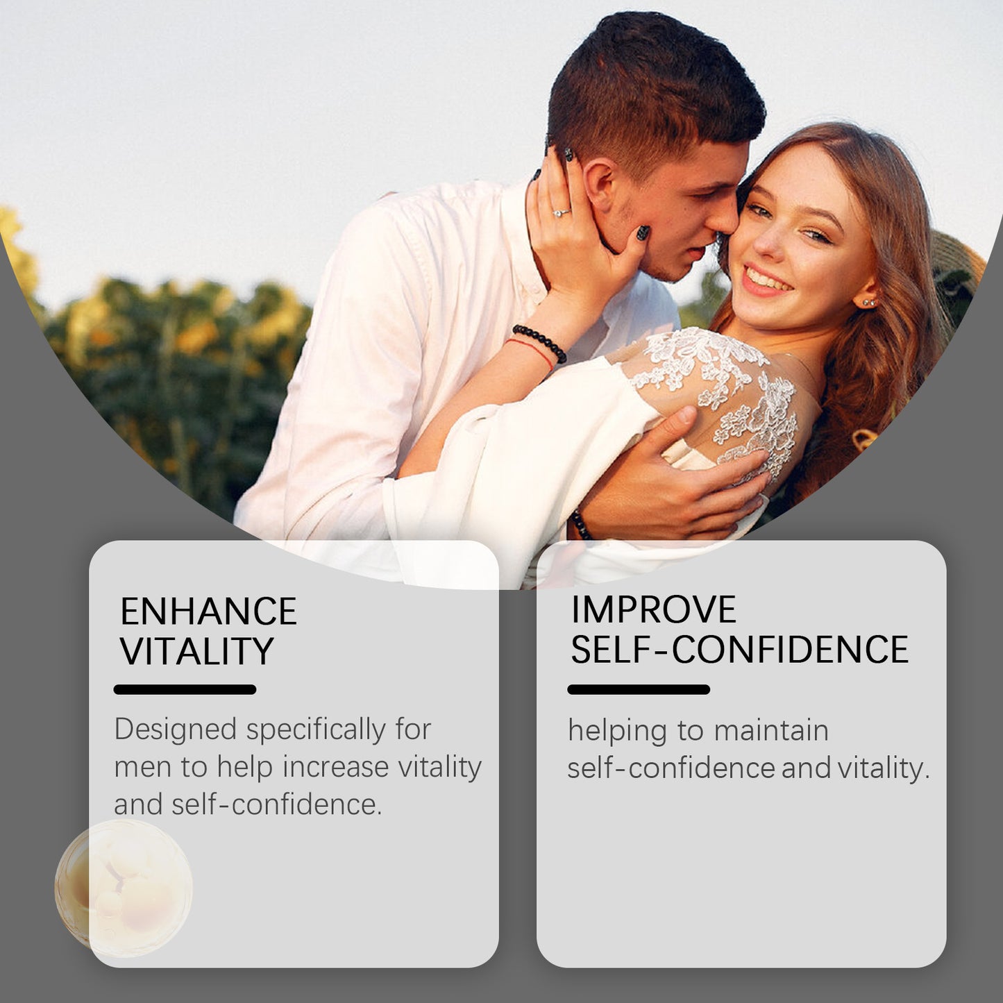 North Moon Majestic Men’s Massage Oil – Lightweight Hydrating Body Care Oil (10ml)