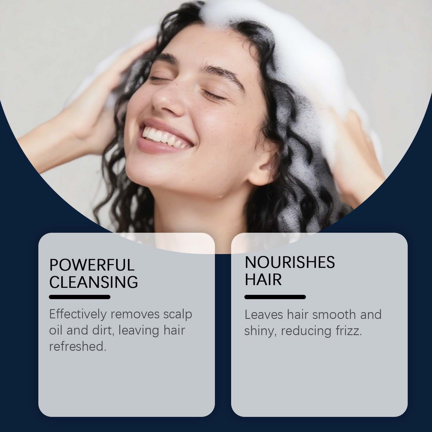 Shampoing solide nourrissant Hoegoa – Réparateur et régulateur de sébum pour cuir chevelu sensible 100 g