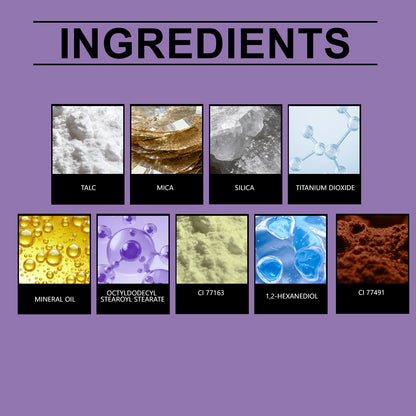 Zephoco Soft Focus Sheer Loose Setting Powder – Lightweight Oil-Control Makeup Finish