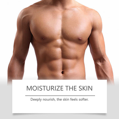 North Moon Men’s Massage Oil – Lightweight Hydrating Body Care Oil for Daily Use (30ml)