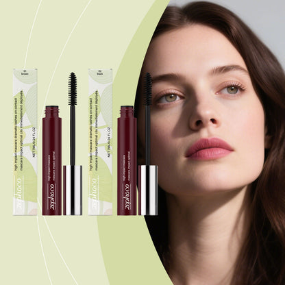 Máscara de pestañas y cejas de alto impacto Zephoco: aplicación suave y definición natural