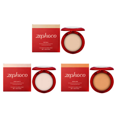Zephoco Concealer Foundation Balm – Lightweight Coverage Makeup Compact