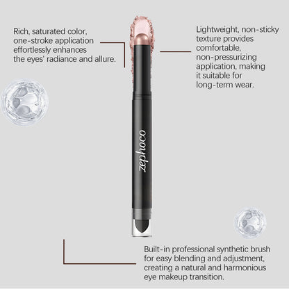 Zeylkoo Eyeshadow Stick – Smooth, Waterproof & Easy-Blend Eye Color Pen