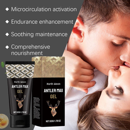 North Moon Antler Max Gel – Lightweight Hydrating Body Care Gel for Daily Massage (50g)