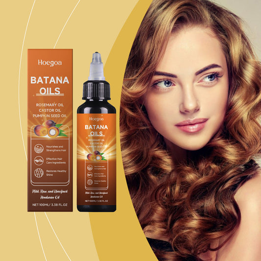 Hoegoa Batana Oils – Nourishing Hair Oil with Rosemary, Castor & Pumpkin Seed Oils 100ml