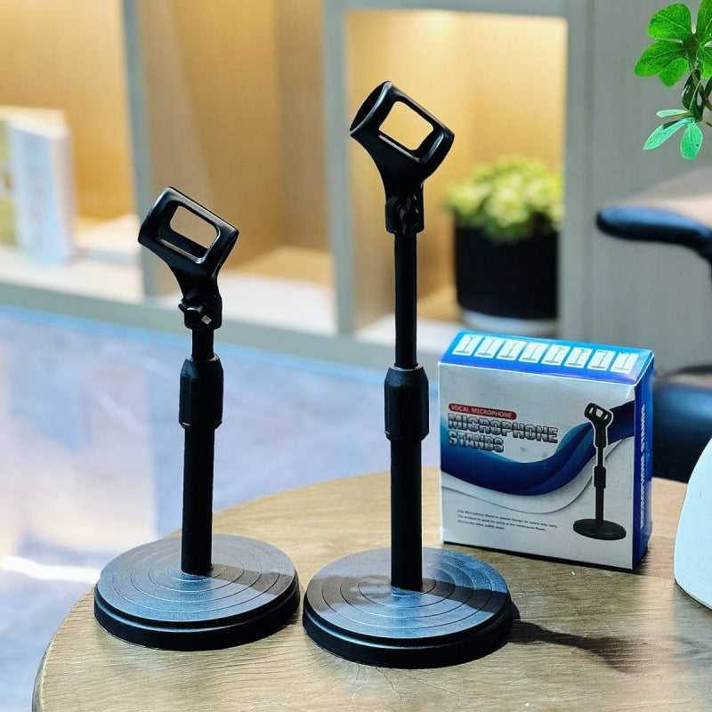 Support de microphone de table réglable – Support de micro flexible pour le streaming, le podcast et le chant