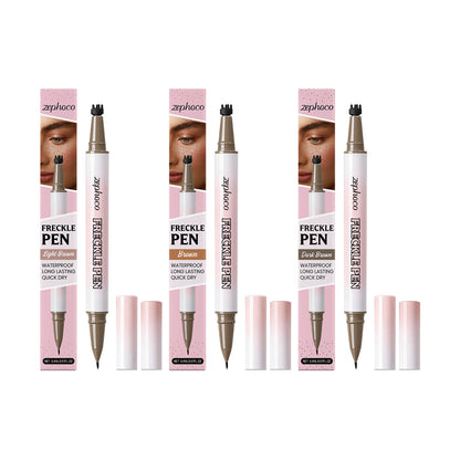 Zephoco Freckle Makeup Pen – Natural-Looking Waterproof Long-Lasting Freckle Effect for Face