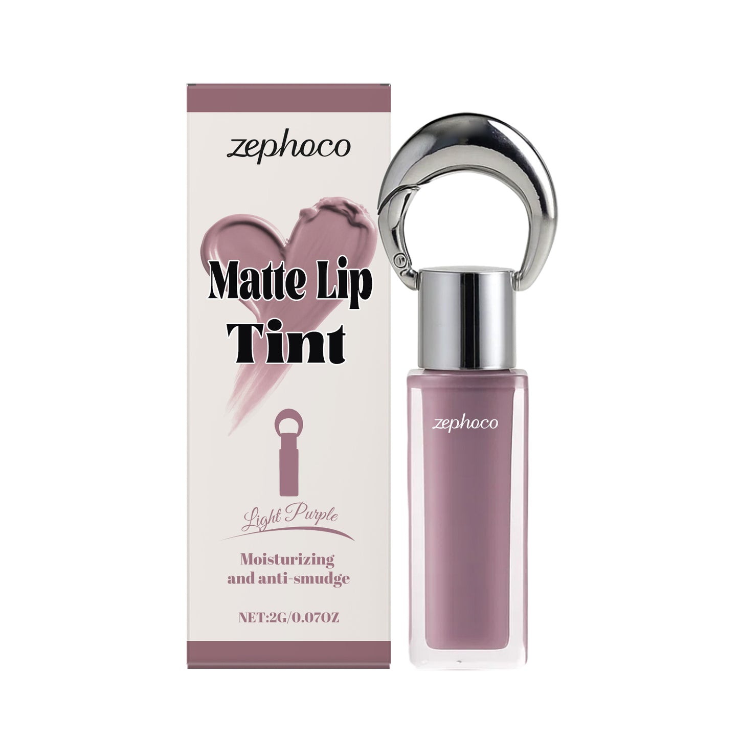 Zephoco Matte Lip Tint – Lightweight Long-Lasting Color (Multi Shades)