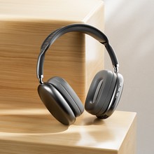 Auriculares inalámbricos Bluetooth supraaurales: graves profundos y sonido envolvente de 360° (compatibles con Apple P9)