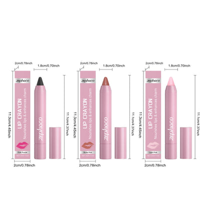 Zephoco Lip Crayon – Lightweight, Beginner-Friendly Color Stick