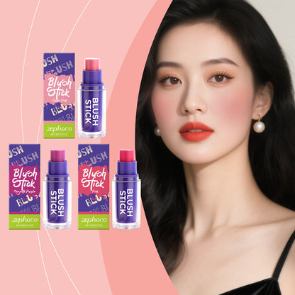 Zephoco Cream Blush Stick – Creamy Blendable Color for Natural Cheeks