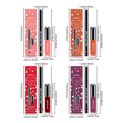 Set de tinte y brillo labial Zephoco Peel-Off: color de larga duración en varios tonos