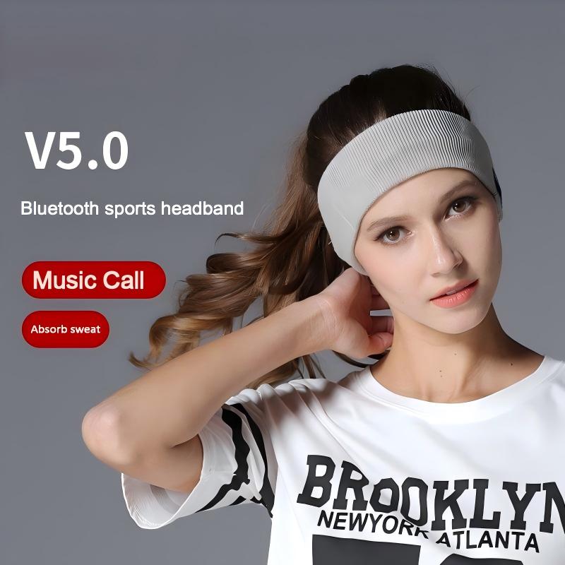 Bandeau musical Bluetooth – Accessoire de sport sans fil pour la course à pied, la salle de sport et les entraînements en extérieur