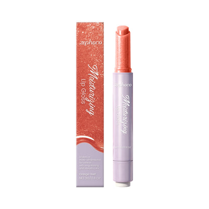 Zephoco Glazed Lip Gloss Stick – Moisturizing Shine for Defined, Smooth Lips