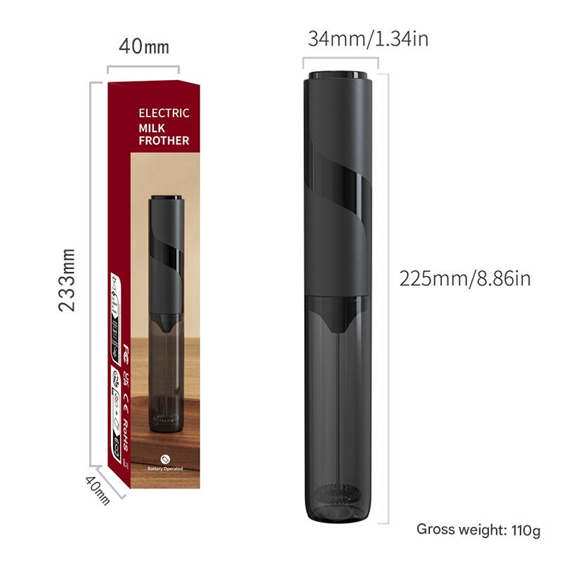 Portable Electric Milk Frother – Handheld Coffee Foamer & Egg Beater for Home Use