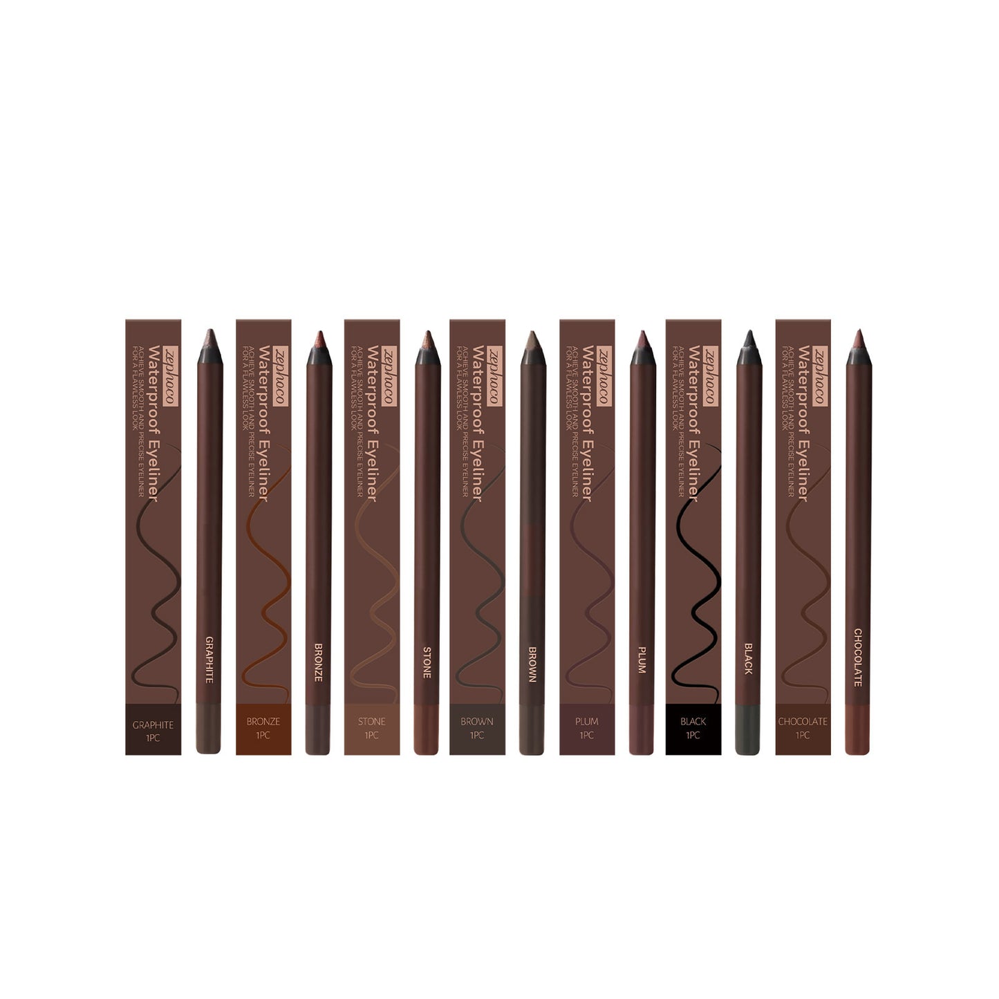 Zeyloco Waterproof Eyeliner Pencil – Smooth, Precise & Long-Lasting